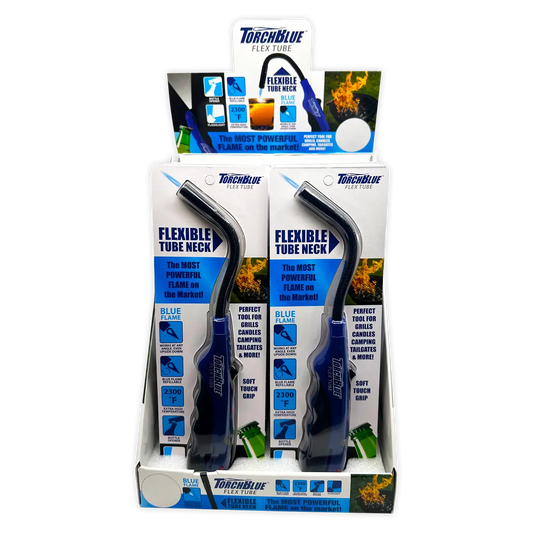 Utility Torch Flexible Head Lighter with Bottle Opener - 12 Pieces Per Retail Ready Display 21789 WHOLESALE