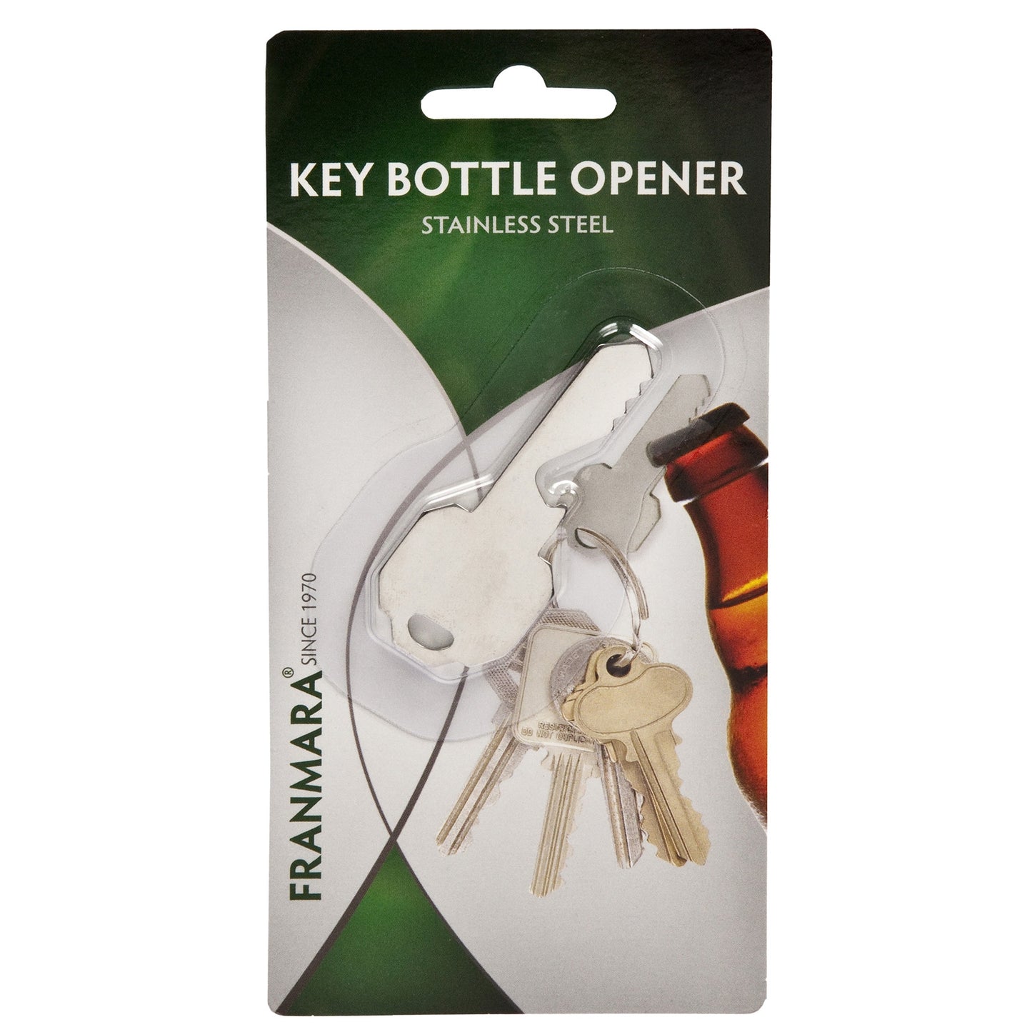 Stainless Steel Key Bottle Opener (48 Per Pack)