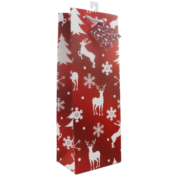 Premium Assorted Christmas Wine Gift Bag Collection