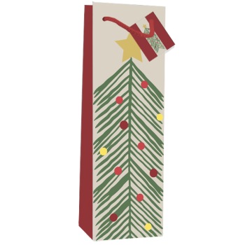 Premium Assorted Christmas Wine Gift Bag Collection