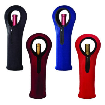 Vino-Kool™ Tote Bottle Carrier Assorted Colors (24 per Pack)
