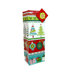 Premium Assorted Christmas Wine Gift Bag Collection