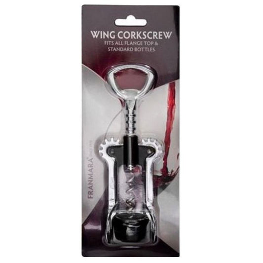 Wing Corkscrew with Open Spiral Worm (24/Pack)