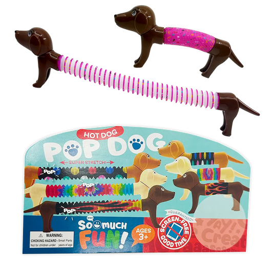Bendy Dog Stretch Toy - 12 Pieces Per Pack 23357 KIPP BROTHERS