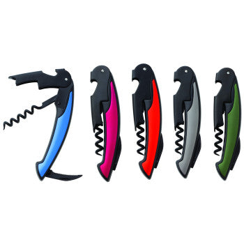 Easy-Pull Professional Waiter’s Corkscrew Assorted Colors (24 per Pack)
