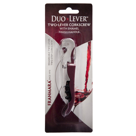 Double Hinged Corkscrew with Enamel Handle (36 Per Pack)
