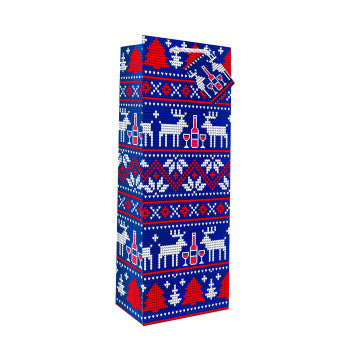 Premium Assorted Christmas Wine Gift Bag Collection