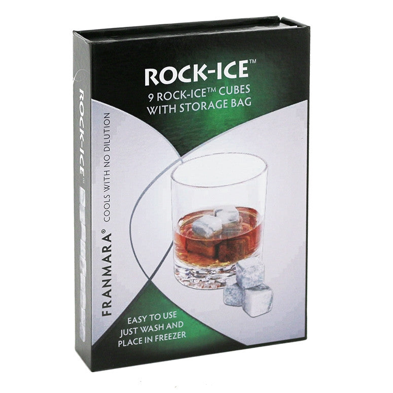 Rock Ice Cubes with Pouch (28 Per Pack)