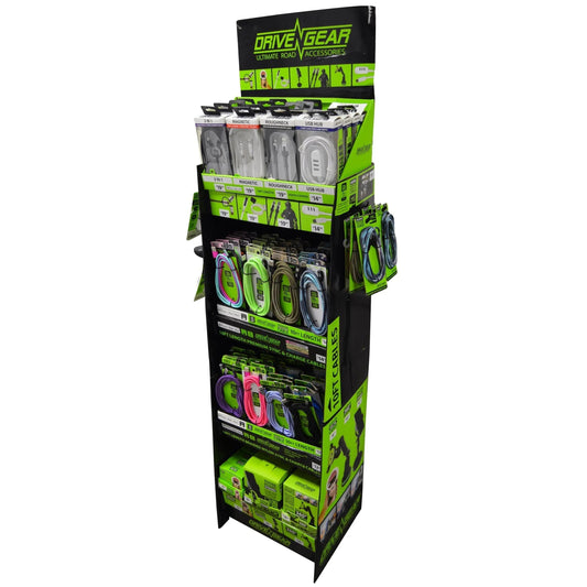 Tech and Travel Mobile Driver Assorted Floor Display - 90 Pieces Per Retail Ready Display 88356 WHOLESALE