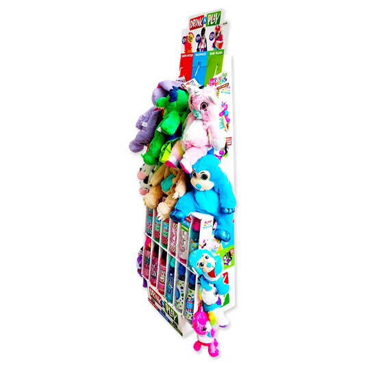 Kids Cup and Plush Assortment Floor Display - 24 Pieces Per Retail Ready Floor Display 88497 KIPP BROTHERS