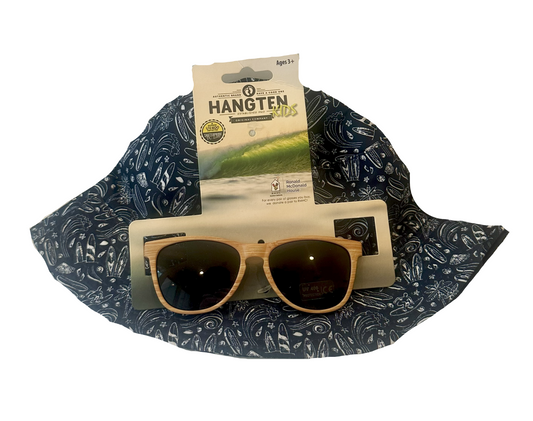 Hang Ten Kids Sunglasses Hat Combo