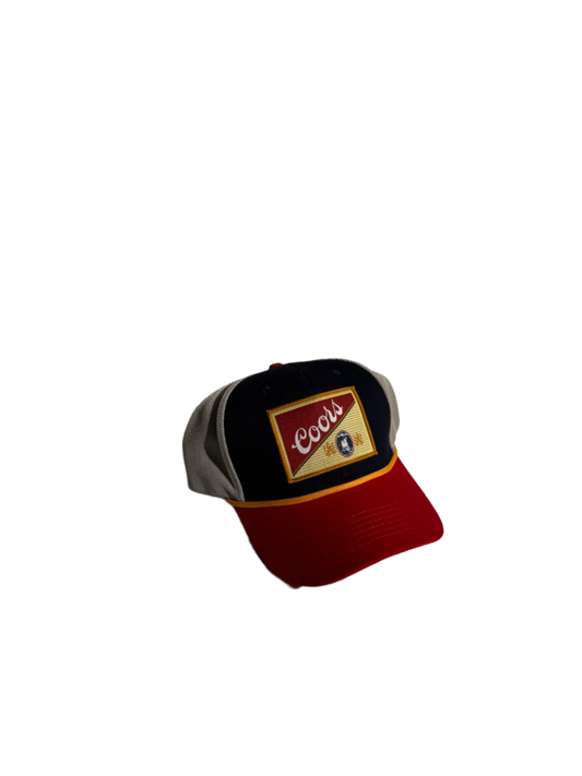 Coors Patch Trucker Mesh Back Adjustable Retro Hat
